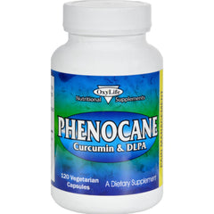 Oxylife Phenocane 120-Capsule bottle with Curcumin, DL-Phenylalanine, Nattokinase and Bromelain