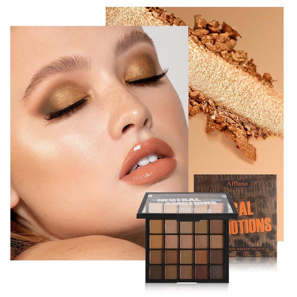 oygcee nude neutral palette warm tones ideal for daily makeup routines.