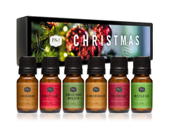 P&J Fragrance Oil Christmas Set gift box front view