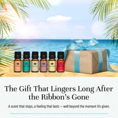 Coconut fragrance oil bottle from P&J Trading Summer Set