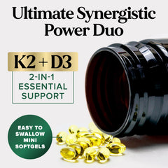 Packaging image for Vitamin D3 K2 5000 IU Plus with MK-7 100 mcg