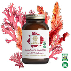 Product packaging: glass bottle with label