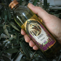 Packaging and label of Hyssop Purification Anointing Oil 250ml
