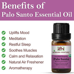 Steam-distilled Palo Santo essential oil from Bursera graveolens