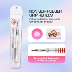 Ideal for acrylic, gel, and dip powder sculpting with PANA brush.