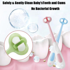 BPA-free bristles on PandaEar toddler toothbrush