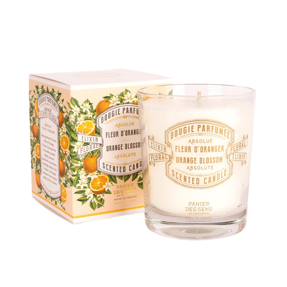 Panier des Sens Orange Blossom Candle in 6.3 oz jar
