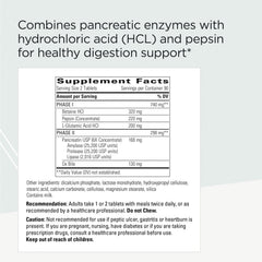 Panplex 2-Phase packaging label highlights gluten-free formula for sensitive stomachs.