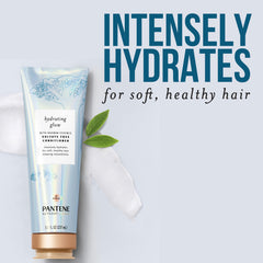 Pantene bottle with fresh botanical fragrance for an uplifting wash.