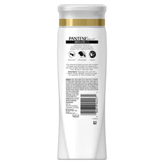 Shampoo and conditioner dispensing from Pantene Pro-V 2 in 1 bottle.