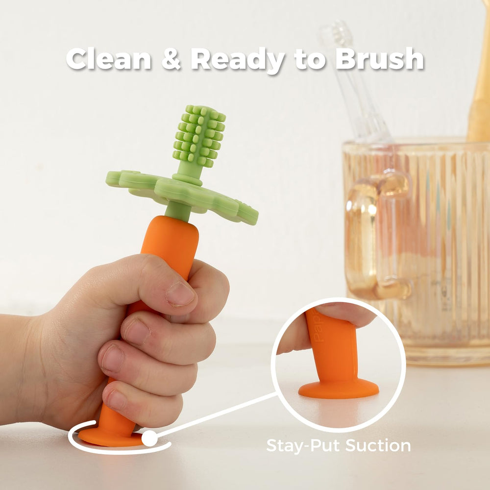 Packaging for Papablic Baby Toothbrush Teether