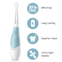 BabyHandy in use with a parent during brushing