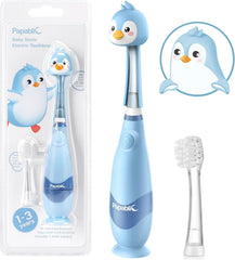 Papablic Pippin toothbrush with penguin cover