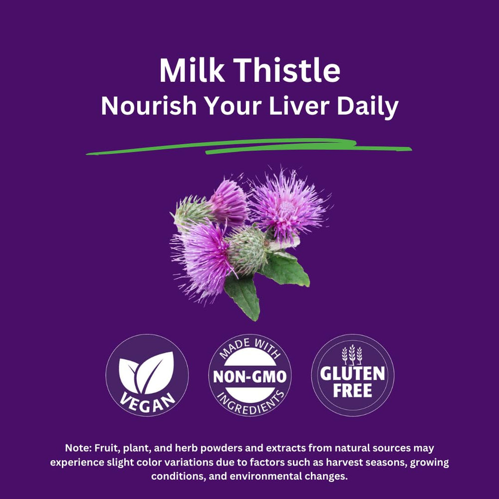Box packaging of Paradise Herbs Milk Thistle