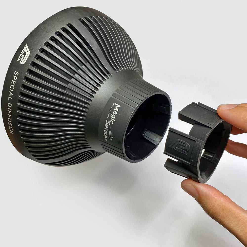 Parlux softstyler outer shell reduces heat exposure with protective design.