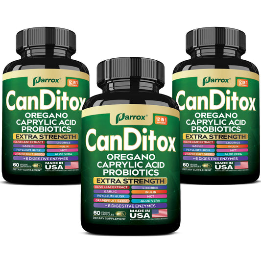 Parrox CanDitox capsules main bottle image