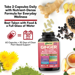 Parrox Ginger 16-in-1 bottle with product shot
