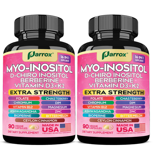 Hero image of Parrox Myo-Inositol 16-in-1 supplement pack