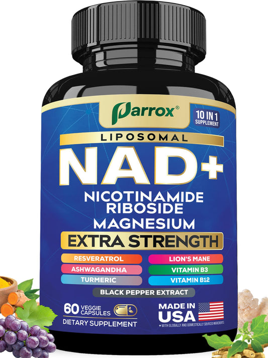 Parrox NAD+ liposomal formula with NAD+ capsules