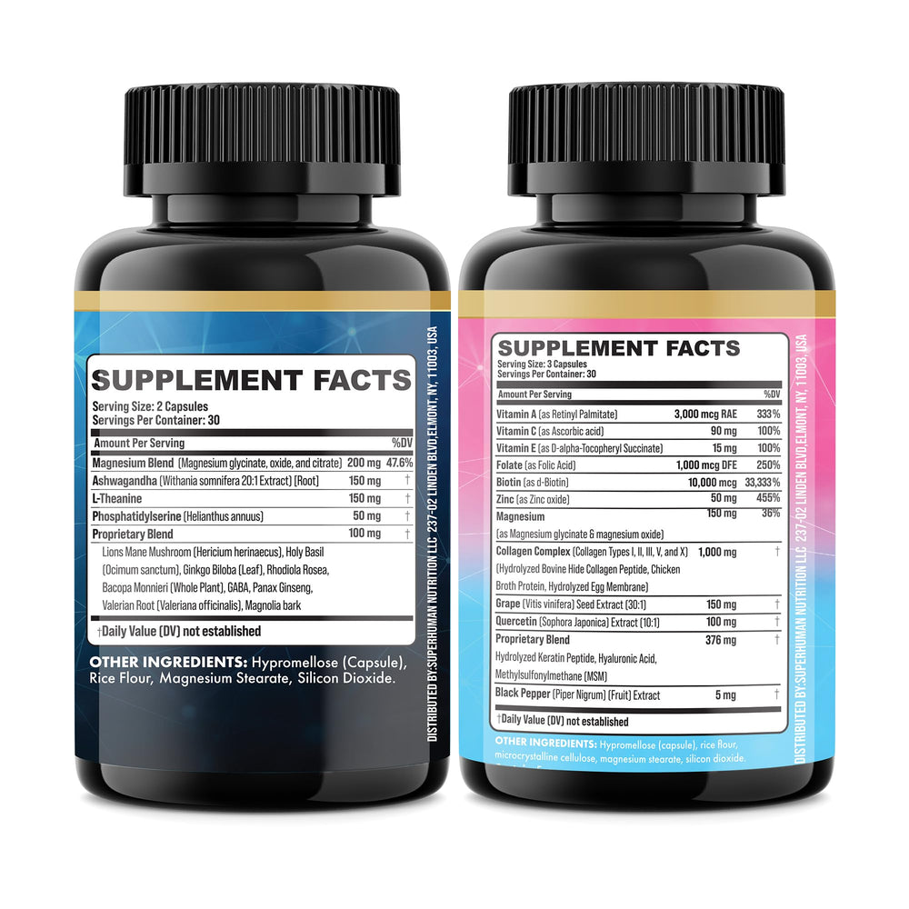 Lions Mane mushroom supplement bottle