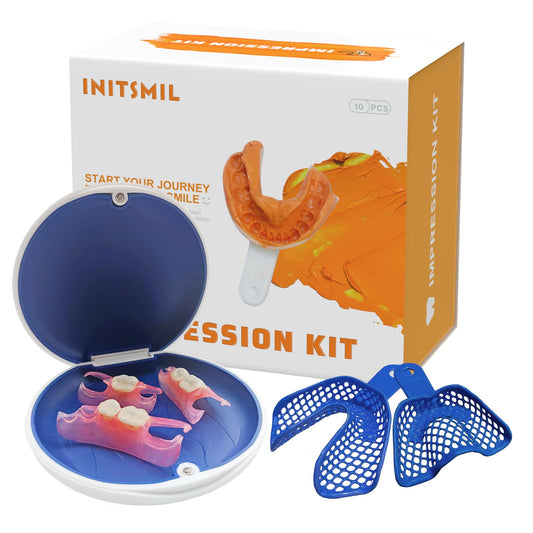DIY home impression kit for partial dentures