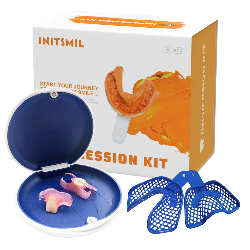 Upper denture impressions DIY kit