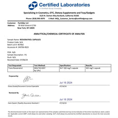 60 capsules per bottle displayed
