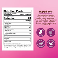 Passionfruit flavor sea moss packets