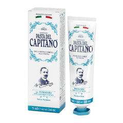 Packaging of Pasta del Capitano 1905 Smokers toothpaste