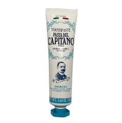 Ingredients and zinc-based Sulfetal ZN in Pasta del Capitano 1905 Smokers toothpaste