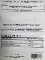 PatchMD Biotin Plus Patches close-up of individual patch