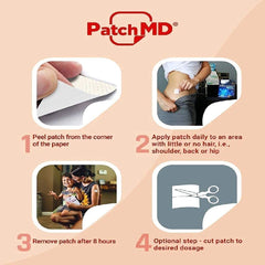 PatchMD Kids box showing 30 days supply