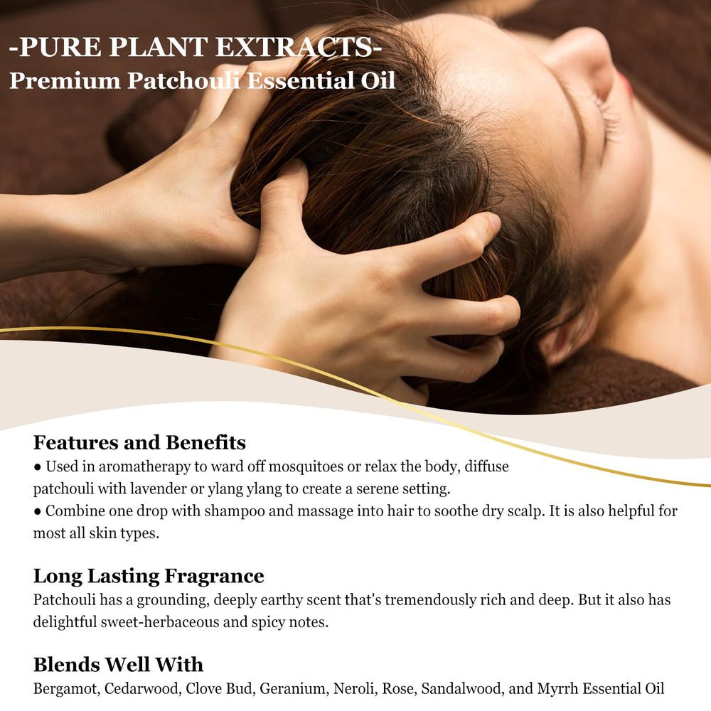 Patchouli essential oil used in DIY soap making
