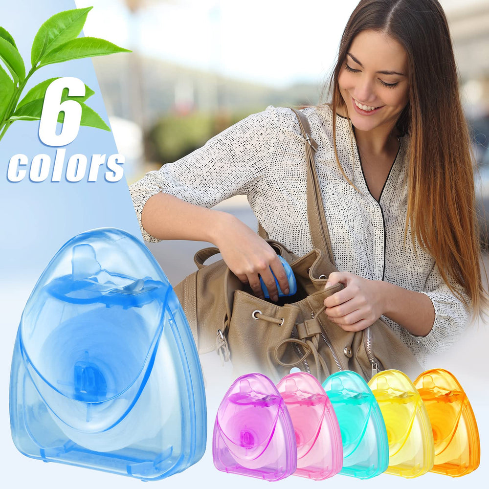 Mint scented soft waxed dental floss for comfortable use