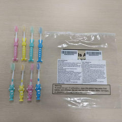 Bulk 24-piece kids toothbrush set for travel and everyday use