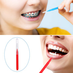 Patelai packaging and 100-count interdental brush set