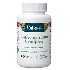 Pattern Wellness Ashwagandha Complex bottle label