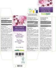 Droppers for Pau d'Arco Lapacho tincture drops