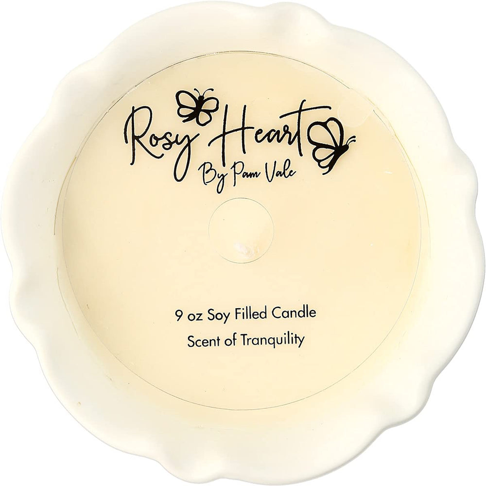Pavilion Gift Company Love You Godmother candle repurposed dish after use as keepsake