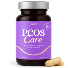 Front view of 8-in-1 PCOS Support Supplement bottle