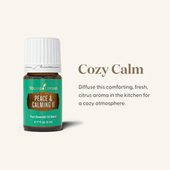 Peace & Calming II 5 ml bottle label