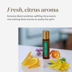 Ingredients: Ylang Ylang, Tangerine, Orange, Blue Tansy