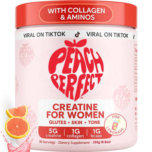 Peach Perfect Creatine for Women – glute and muscle support powder