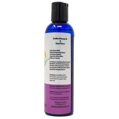 Close-up of massage oil texture on skin