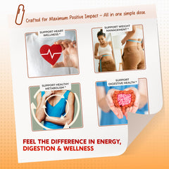 Bottle label highlighting 150 capsules and 5-month supply