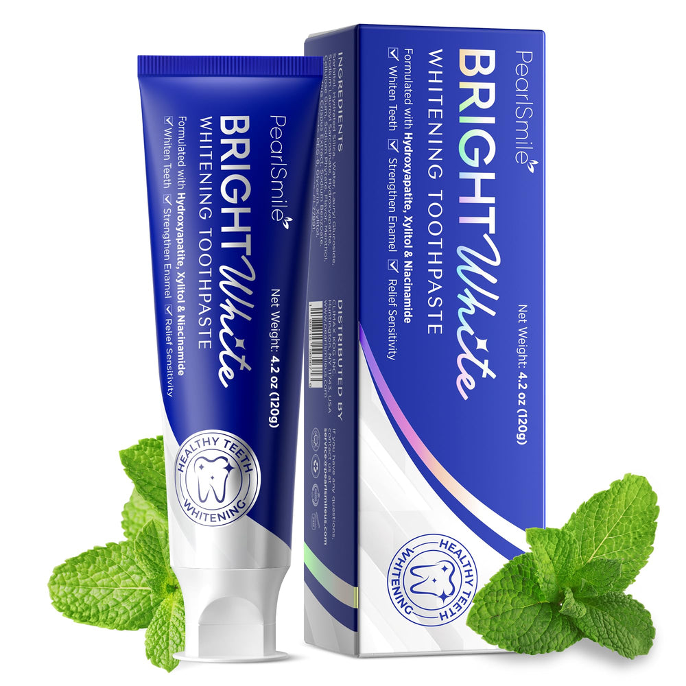 PearlSmile toothpaste with nano-hydroxyapatite illustration (10%)