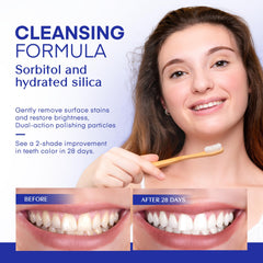 Compact travel-friendly PearlSmile toothpaste tube
