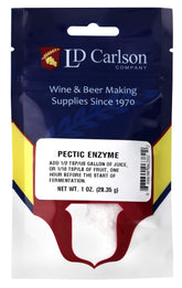 Pectic enzyme powder in a 1 oz package