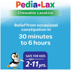 Pedia-Lax three-pack box front convenient for family supply
