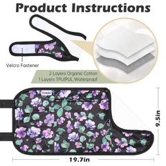 Pedobi castor oil pack outer TPU layer close-up shows leak protection for mess-free wear